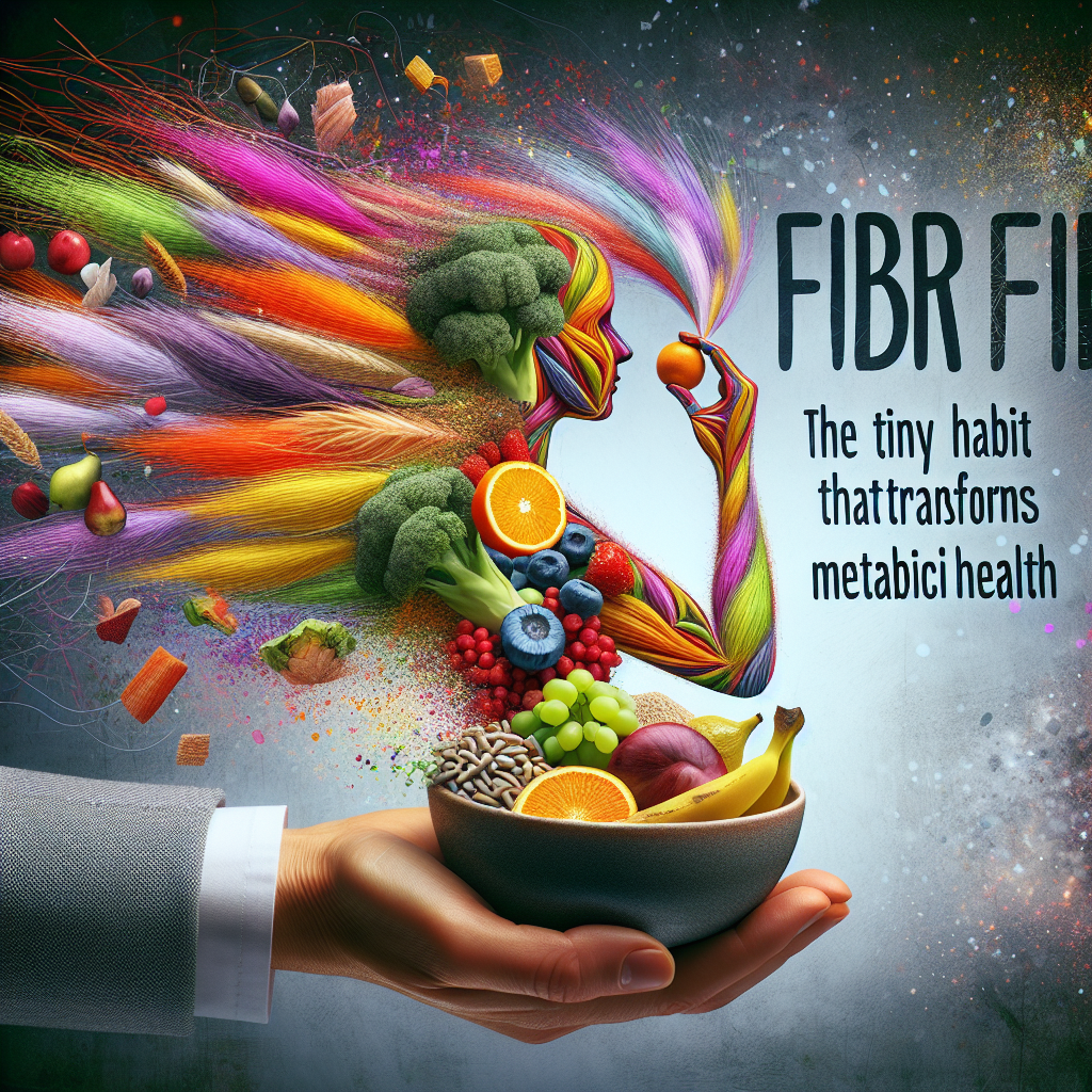 Read more about the article – Fiber First: The Tiny Habit That Transforms Metabolic Health