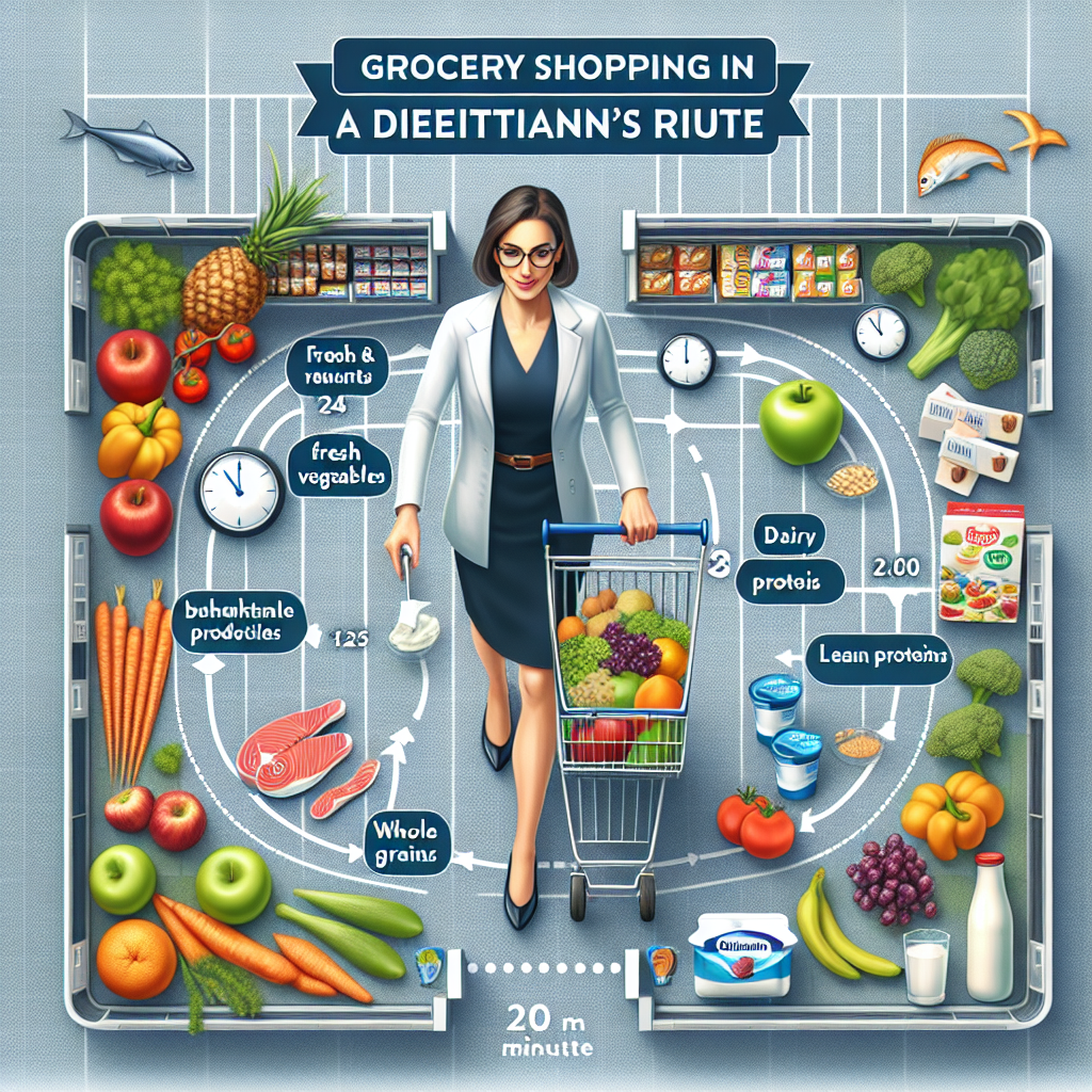 Read more about the article – Grocery Shopping in 20 Minutes: A Dietitian’s Route