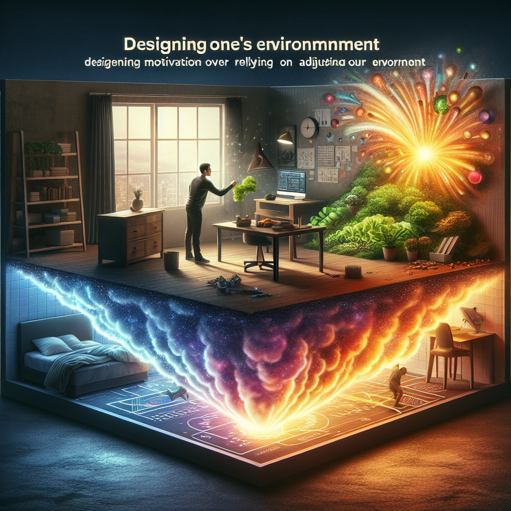 Read more about the article – Motivation Is Overrated: Design Your Environment Instead