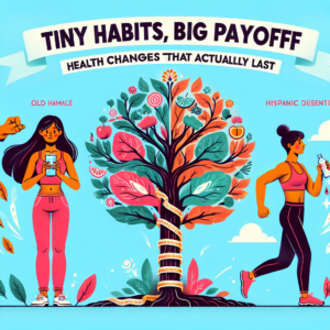 Read more about the article – Tiny Habits, Big Payoff: Health Changes That Actually Last