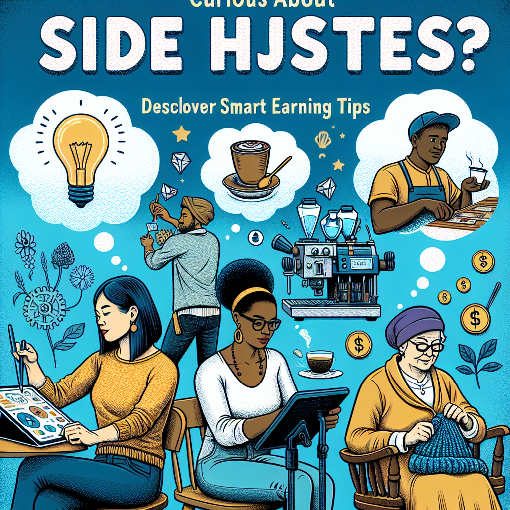 Read more about the article Curious About Side Hustles? Discover Smart Earning Tips