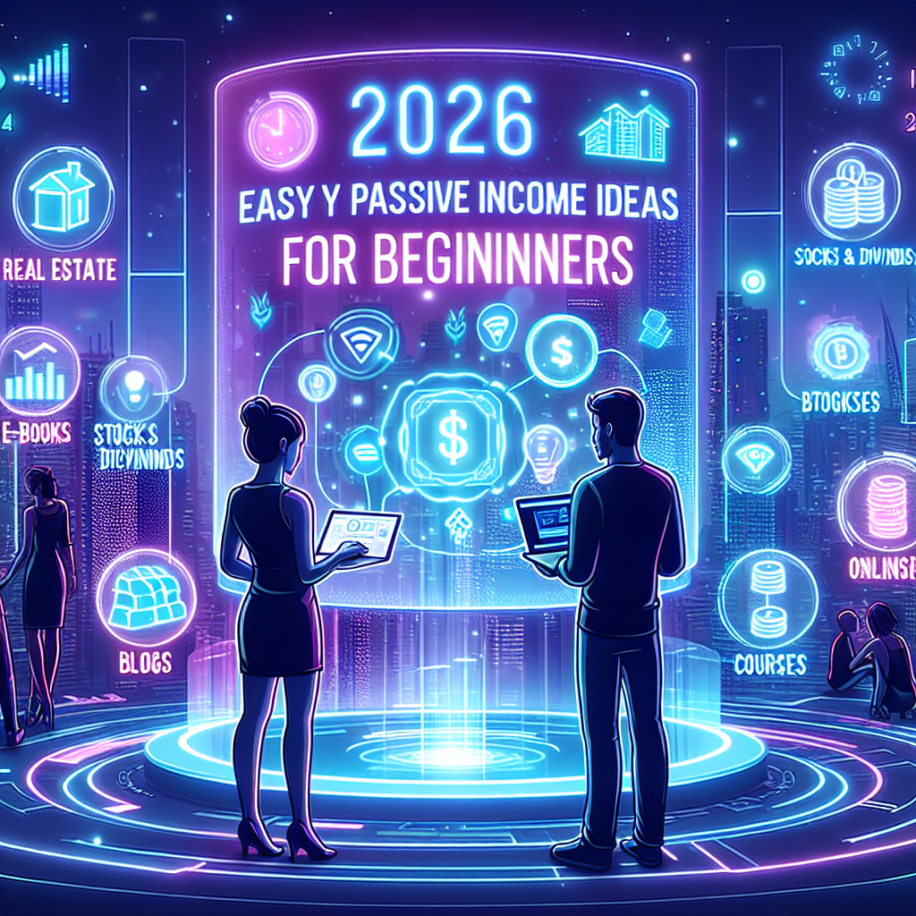 Read more about the article Easy Passive Income Ideas for Beginners in 2026