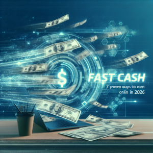 Read more about the article Fast Cash: 7 Proven Ways to Earn Online in 2026