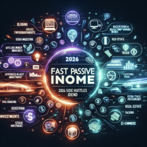 Read more about the article Fast Passive Income Ideas: 2026 Side Hustle Trends