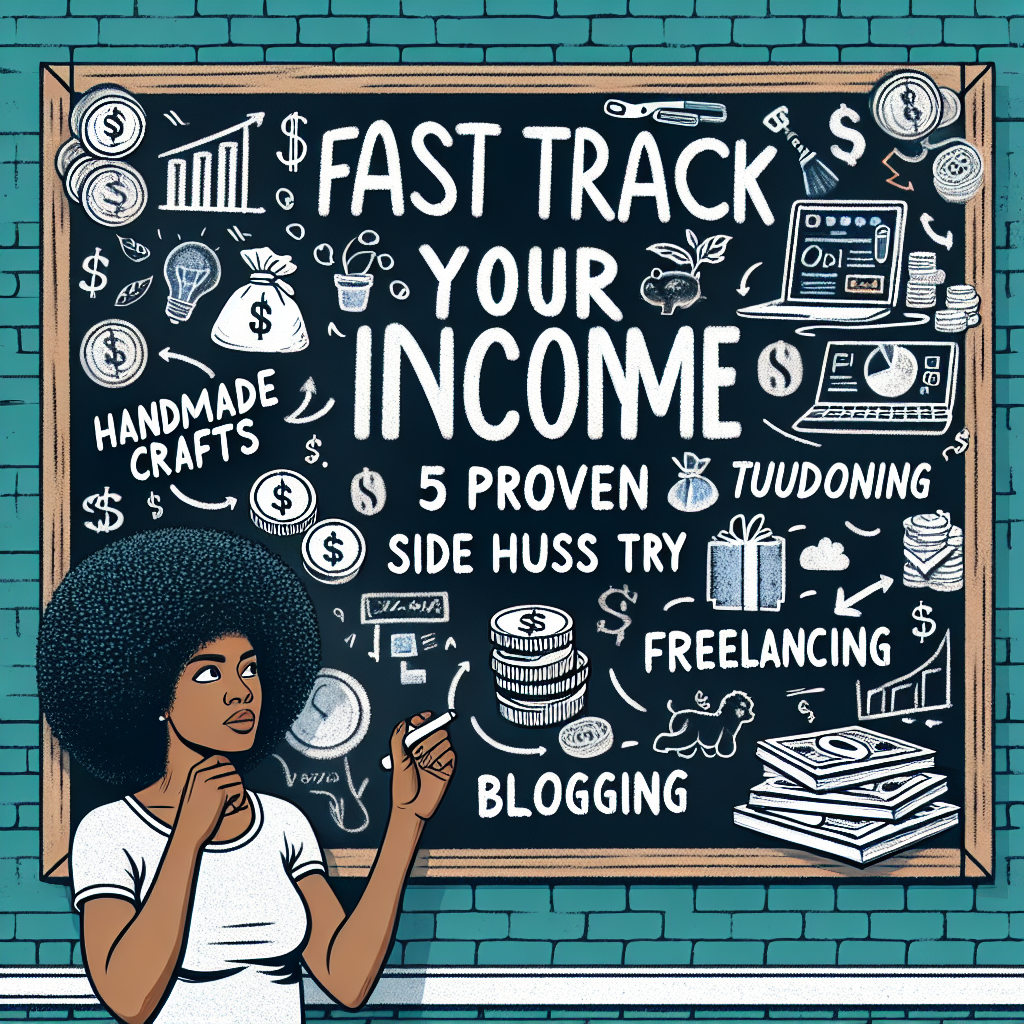 Read more about the article Fast Track Your Income: 5 Proven Side Hustles to Try