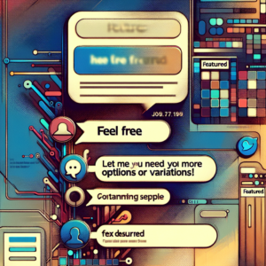 Read more about the article Feel free to let me know if you need more options or variations!