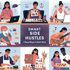 Read more about the article Smart Side Hustles: 5 Easy Ways to Earn More